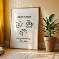 Breakfast Club Digital Art Print