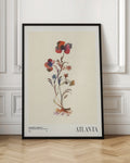 Atlanta Flower Market Watercolor Digital Art