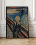 The Scream Makeup Parody Digital Art