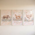 Safari Animals Numbers 6:24 Digital Wall Art Set
