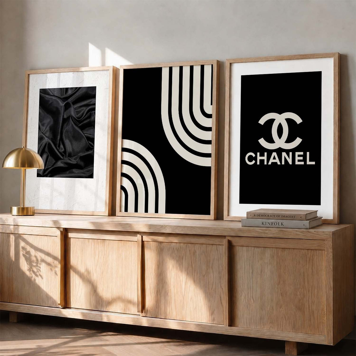 Monochrome Elegance Gallery Wall Set