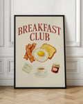 Breakfast Club Vintage Food Poster Digital Download