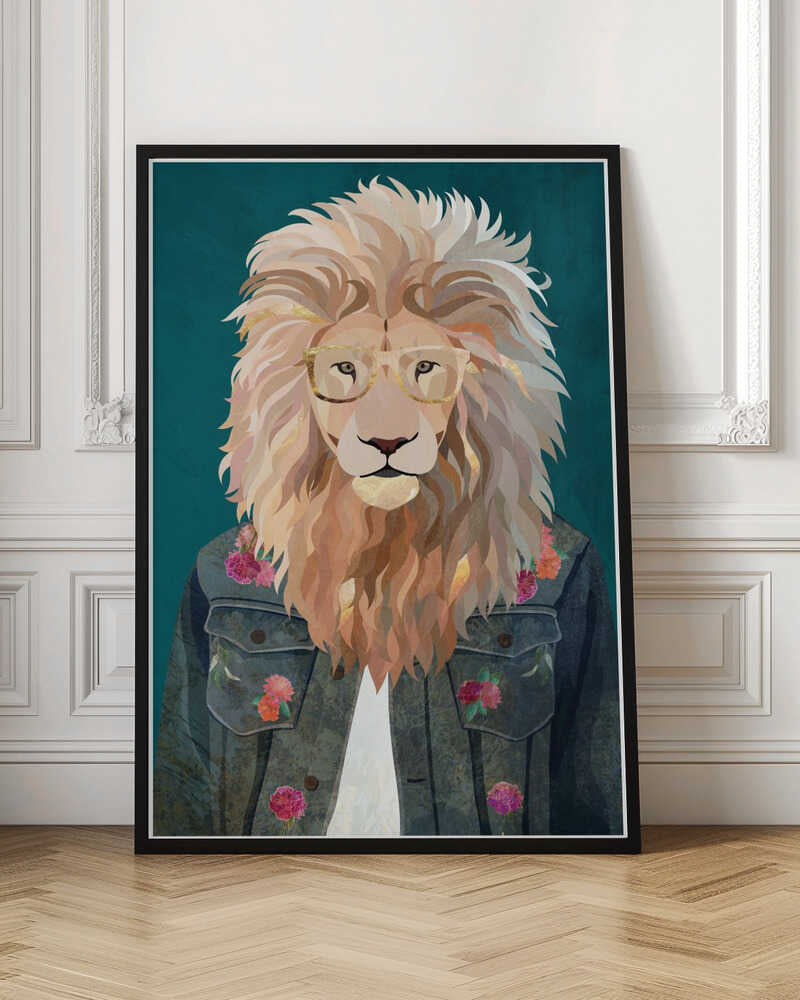 Dapper Lion Digital Art Print