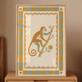 Charming Monkey Digital Wall Art