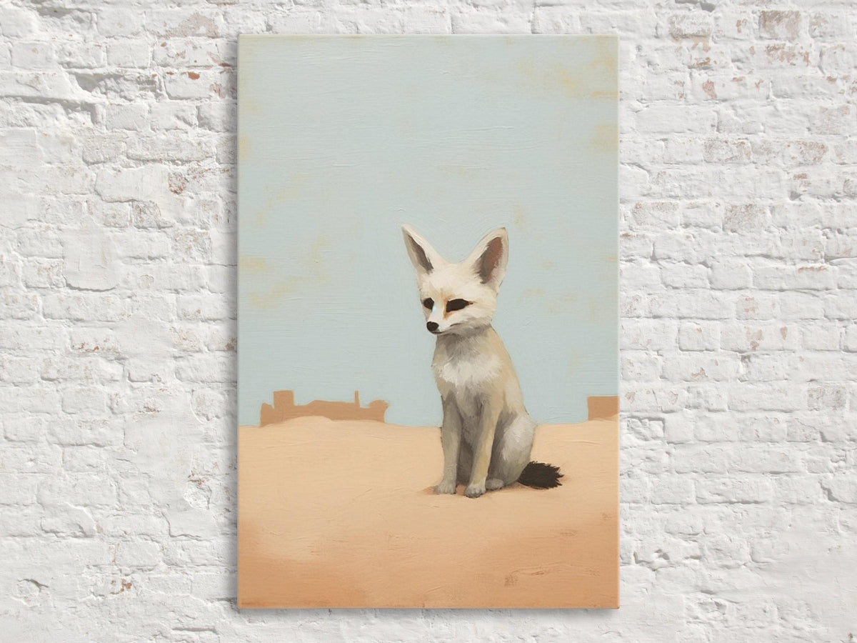Desert Fox Digital Art Print