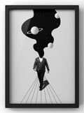 Cosmic Mind Surreal Digital Art