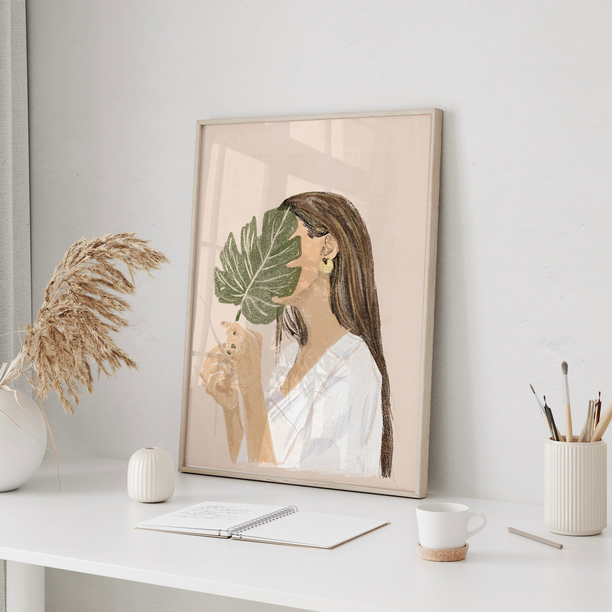 Botanical Grace Digital Art Print